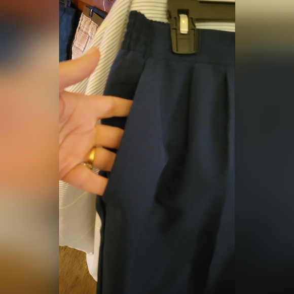 BLAIR Navy Blue Trouser Pants 20W Pullon - Picture 2 of 3